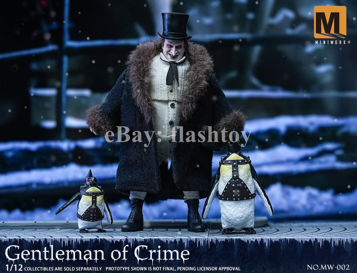 Presale Miniwork MW-002 1/12 The Penguin Gentleman of Crime Action Figure Model