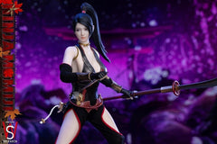 In Stock SWTOYS FS076 1/6 Ninja Momiji Female Action Figure Model Toy Black Ver.
