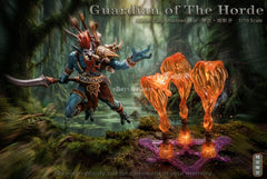 Presale GreyKnight No.09 1/10 Guardian of The Horde Zanji Shadowspear Figure Toy