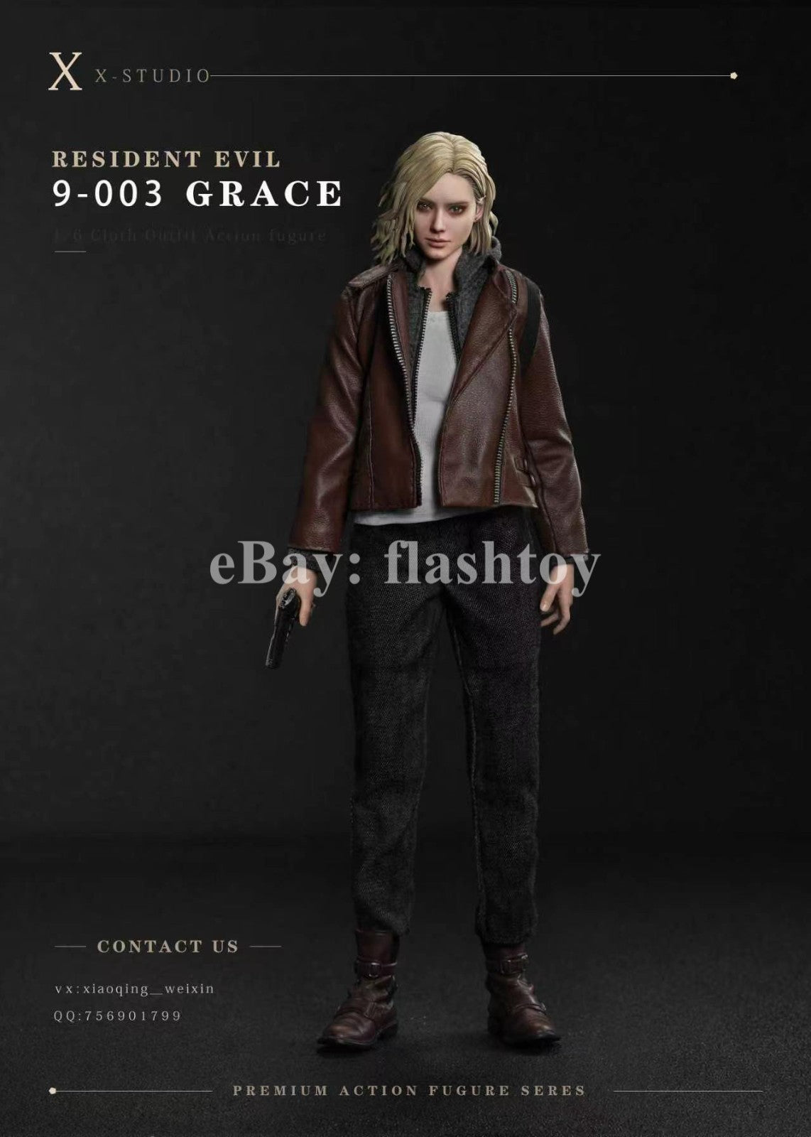 Presale X-STUDIO 1/6 Investigative Reporter Grace Female Action Figure Model RE9
