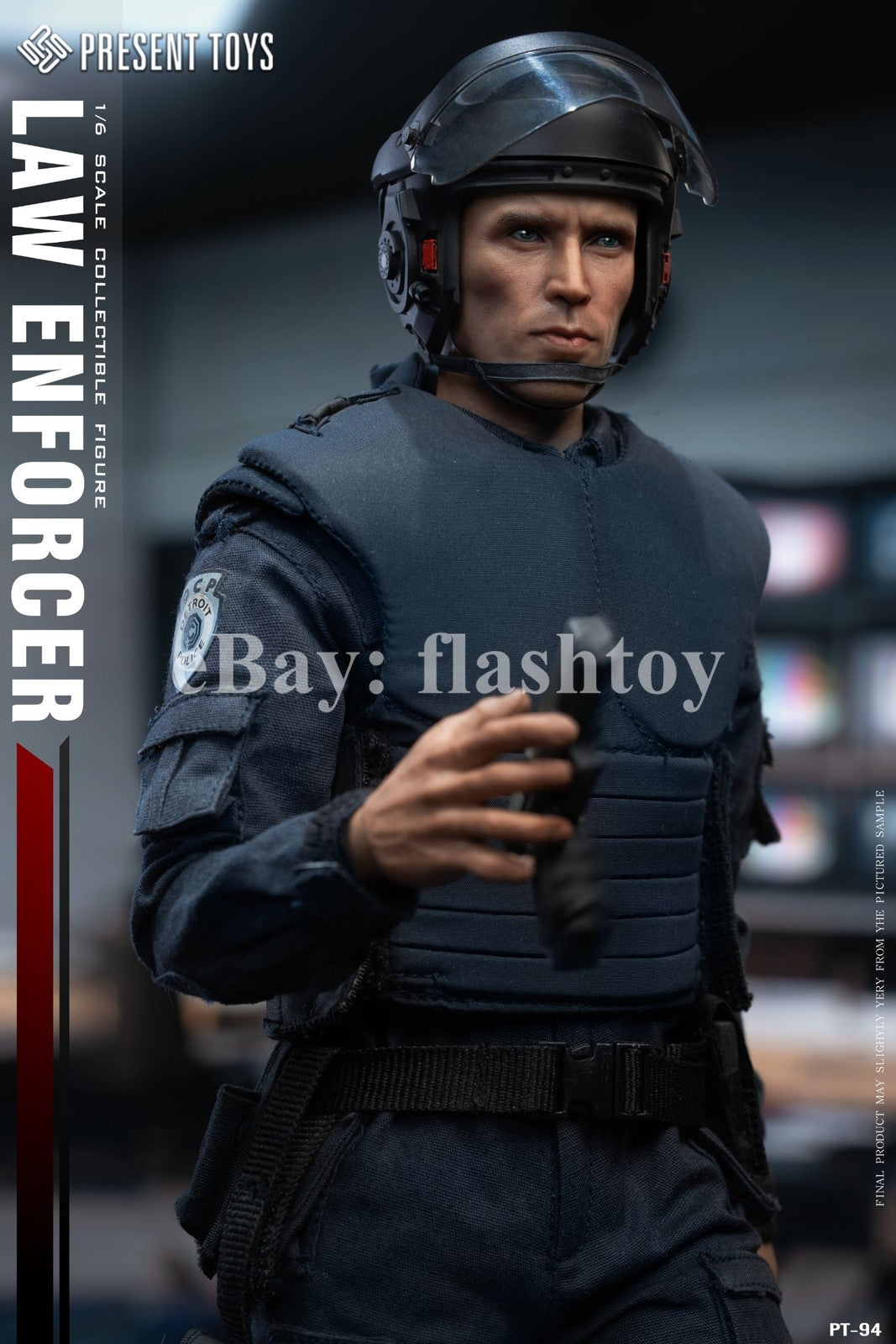 Presale PRESENT TOYS PT-sp94 1/6 Law Enforcer Police Officer Murphy Figure Toy