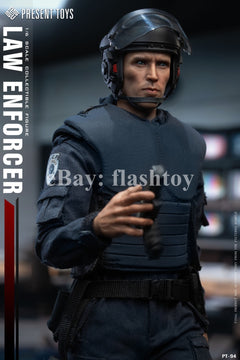 Presale PRESENT TOYS PT-sp94 1/6 Law Enforcer Police Officer Murphy Figure Toy