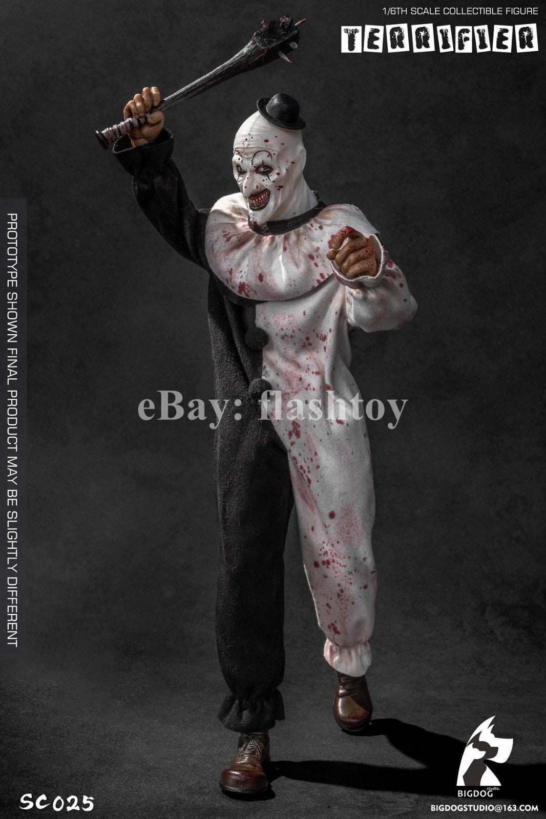 BIGDOG STUDIO SC025 1/6 The Terrorist Clown 12" Action Figure Model Toy