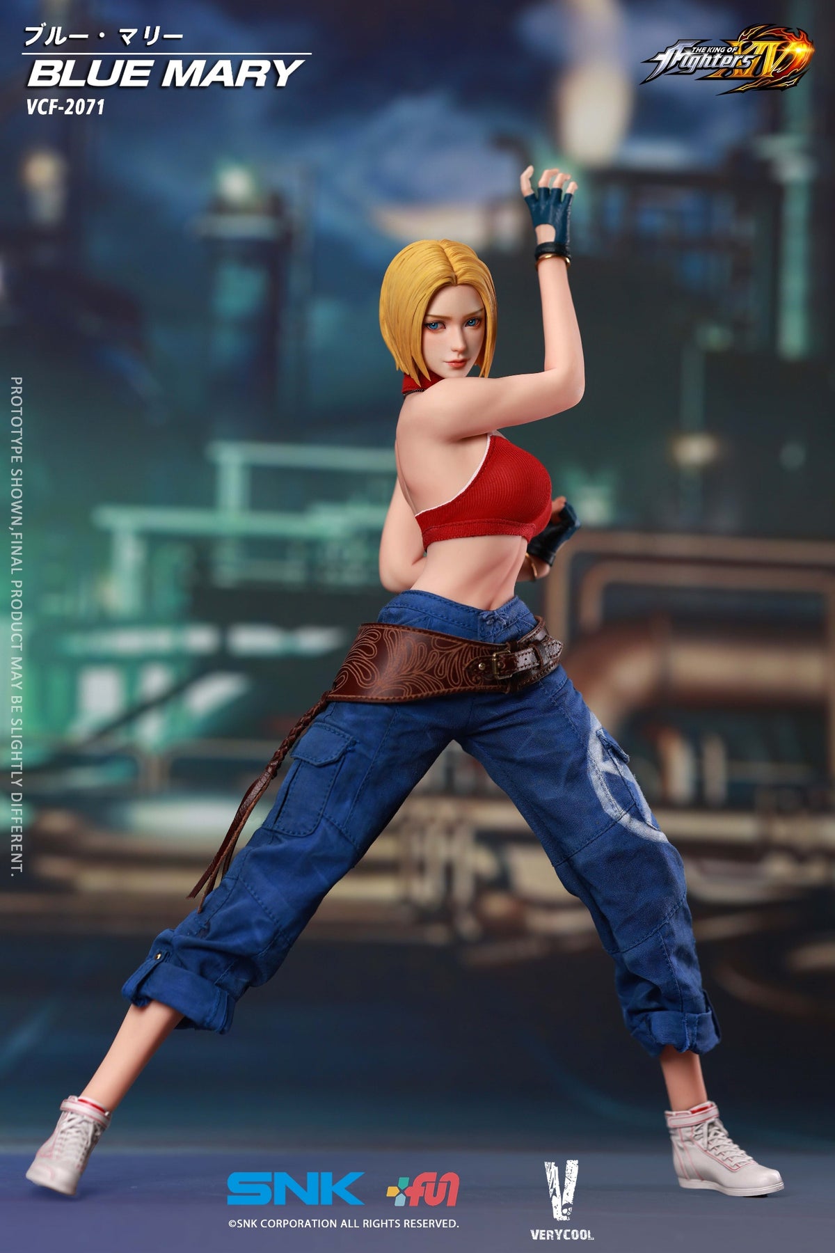 Presale VERYCOOL VCF-2071 1/6 The King of Fighters XIV Blue Marry Action Figure