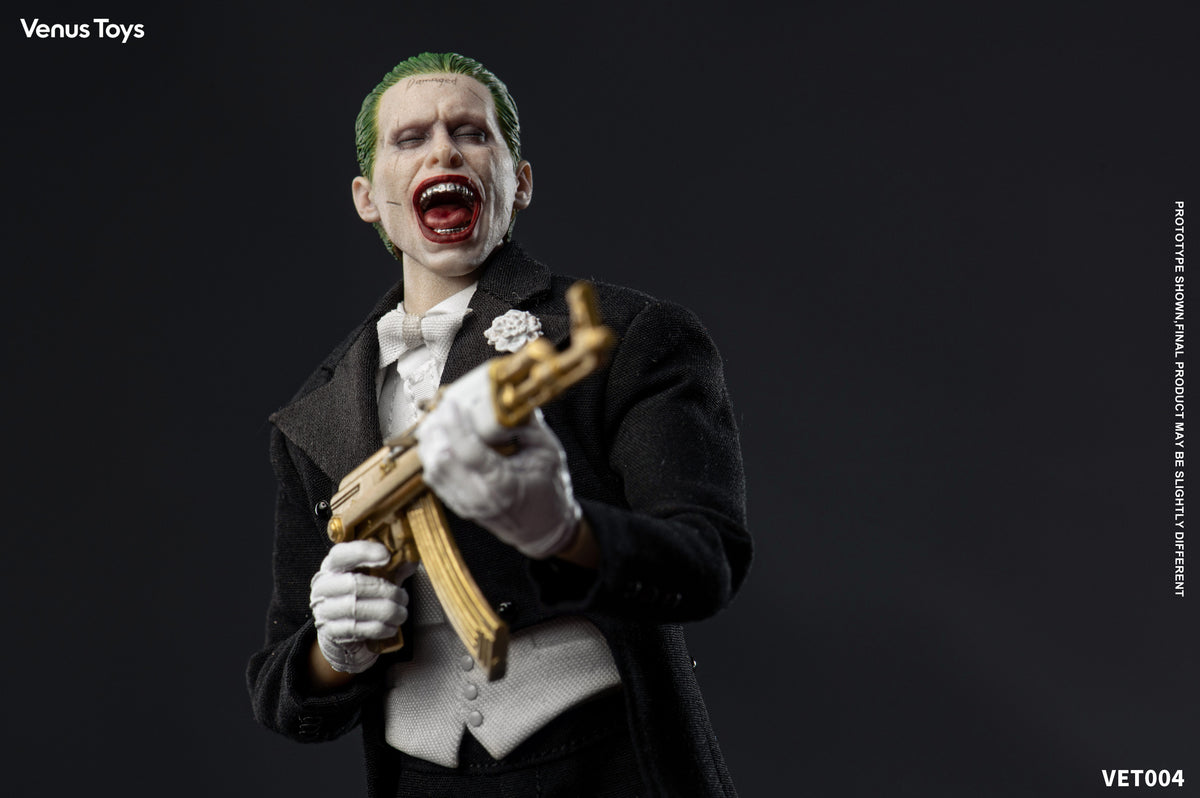 Presale Venus Toys VET004 1/12 Suicide Task Squad The Joker Leto Action Figure