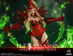Presale Longshan LS2026-XK 1/6 Blood Elf Rogue Valeera Action Figure Model Toy