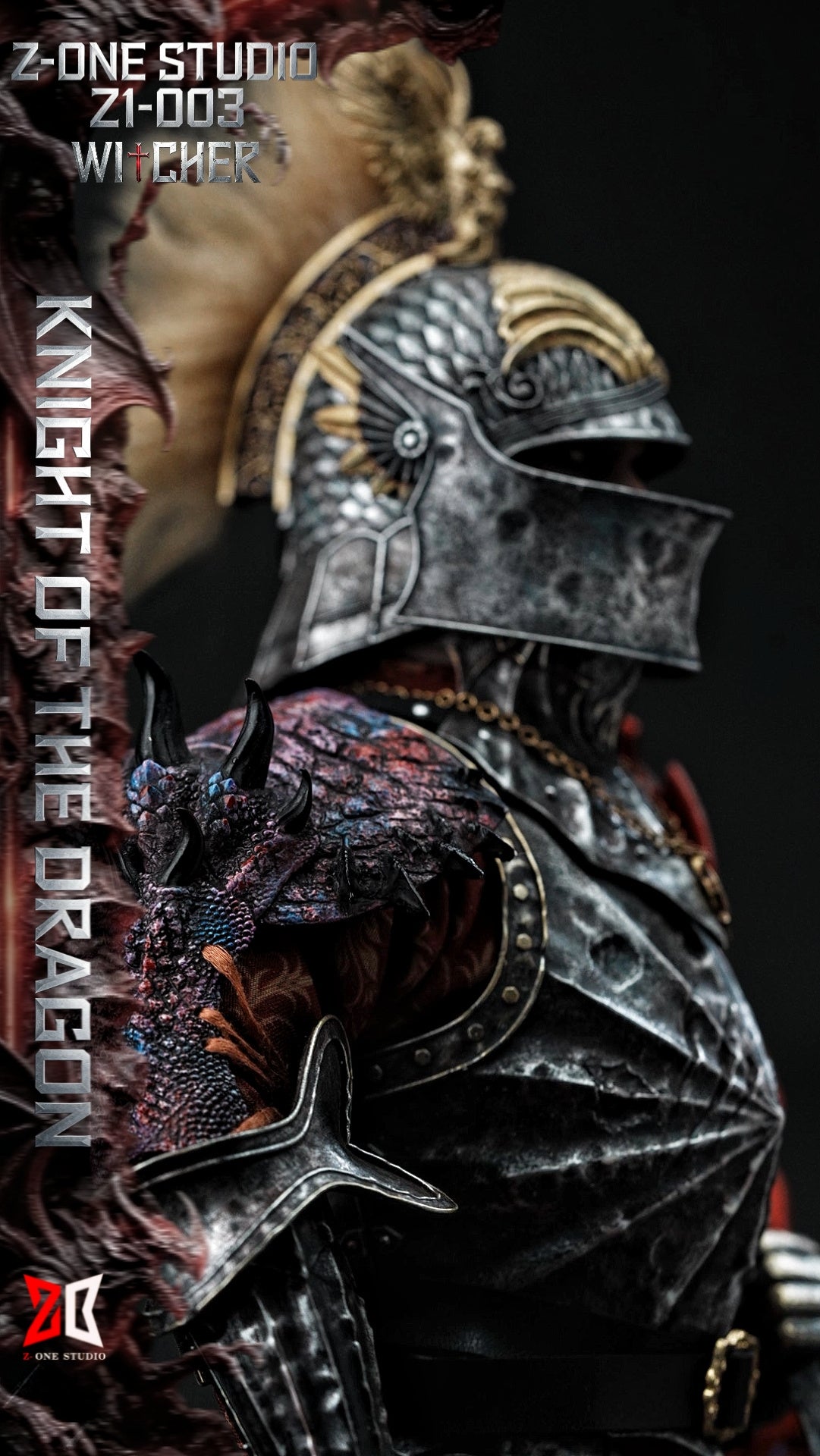 Presale Z-ONE STUDIO Z1-003 1/6 Witcher Knight of the Dragon Action Figure Model