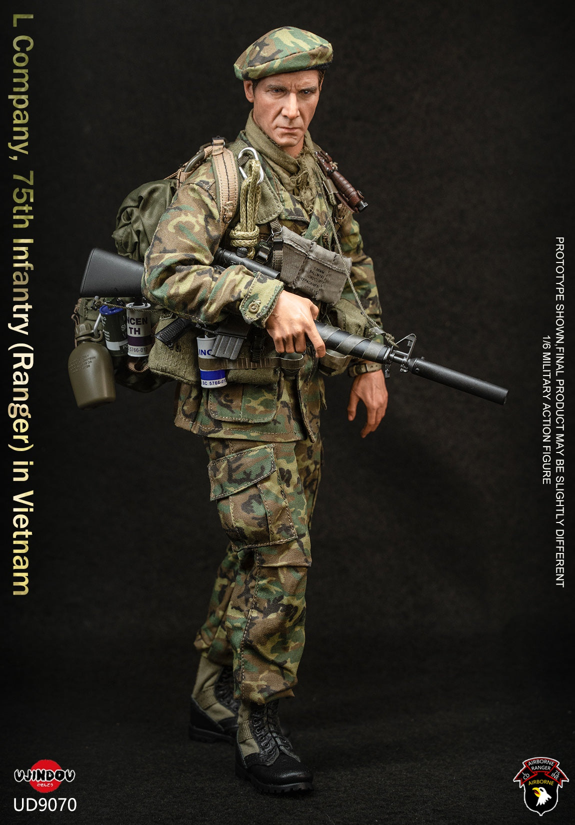 Presale UJINDOU UD9070 1/6 U.S. ARMY L Company 75th Infantry in Vietnam Figure
