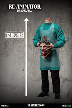Presale Infinite 1/6 Re-Animator Doctor Carl Hill Male Action Figure Model Deluxe Ver.