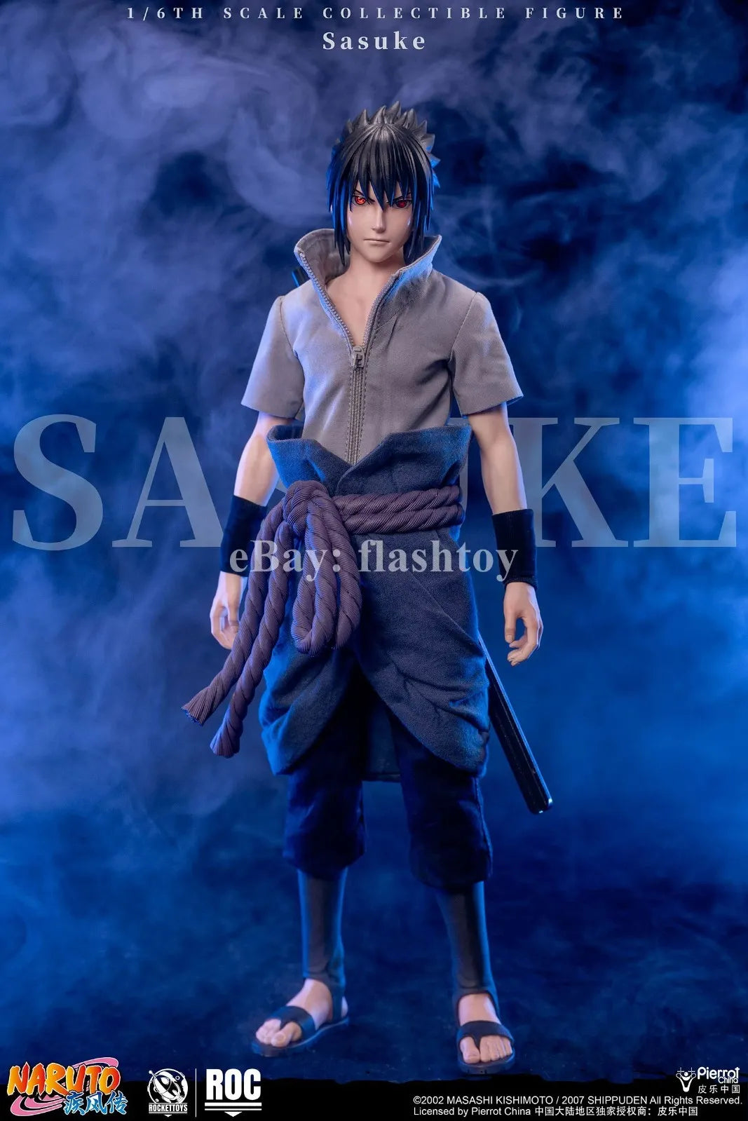 Presale ROCKETTOYS ROC-018 1/6 Uchiha Sasuke Collectible Action Figure Model Toy