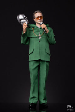 Presale PY STUDIO PY-003 1/6 Green Robed Masked Stranger Action Figure Model Toy