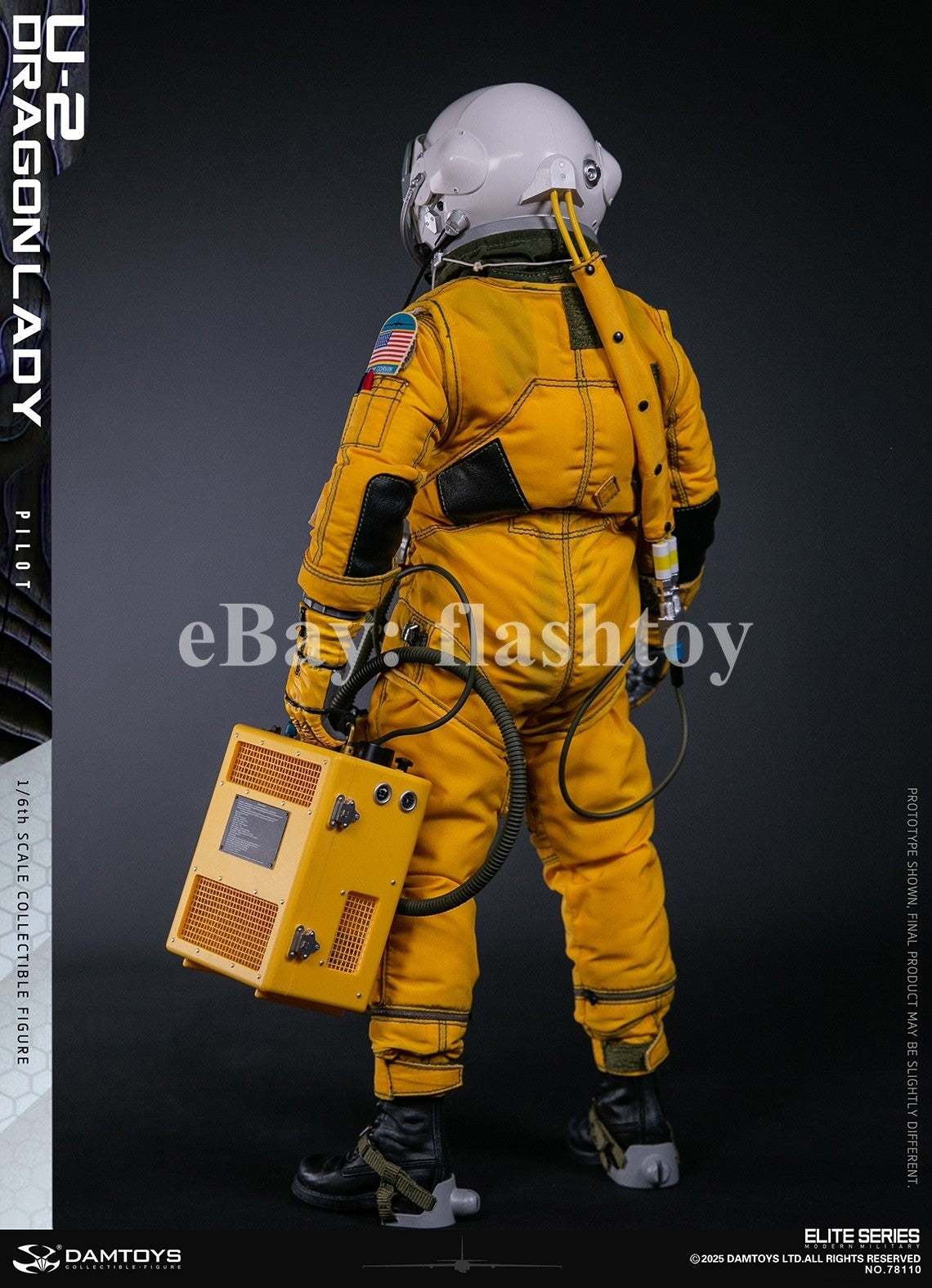 Presale DAMTOYS 78110 1/6 U-2 Dragon Lady Pilot 12" Male Action Figure Model Toy