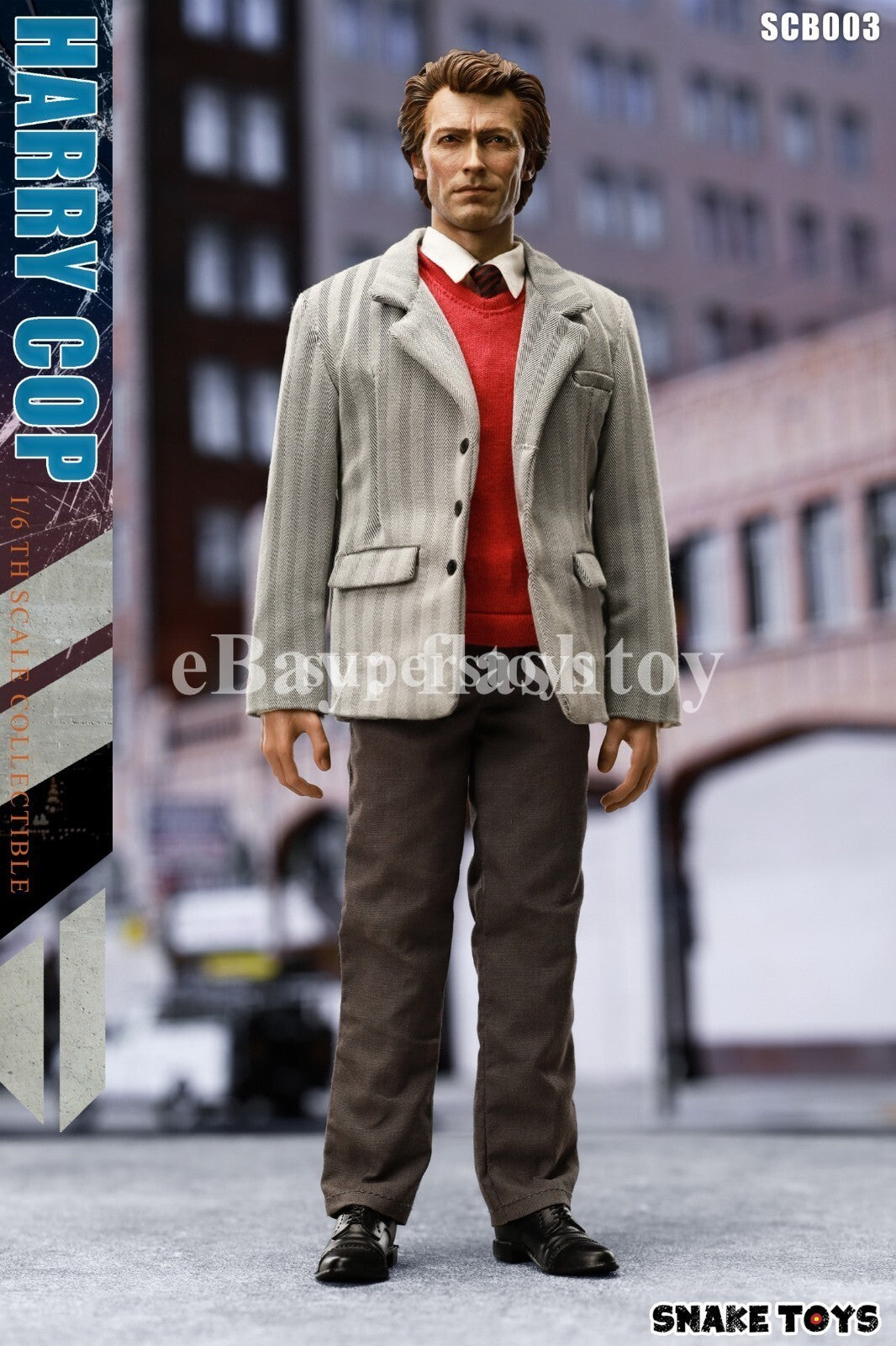 Presale SNAKE TOYS SCB03 1/6 Police HARRY COP Collectible Action Figure Model