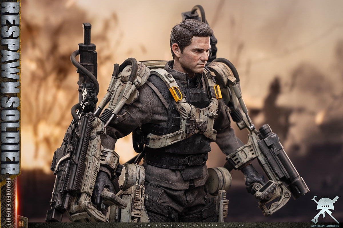 Presale General's Armoury GA3001 1/6 Edge of Tomorrow William Action Figure Toy