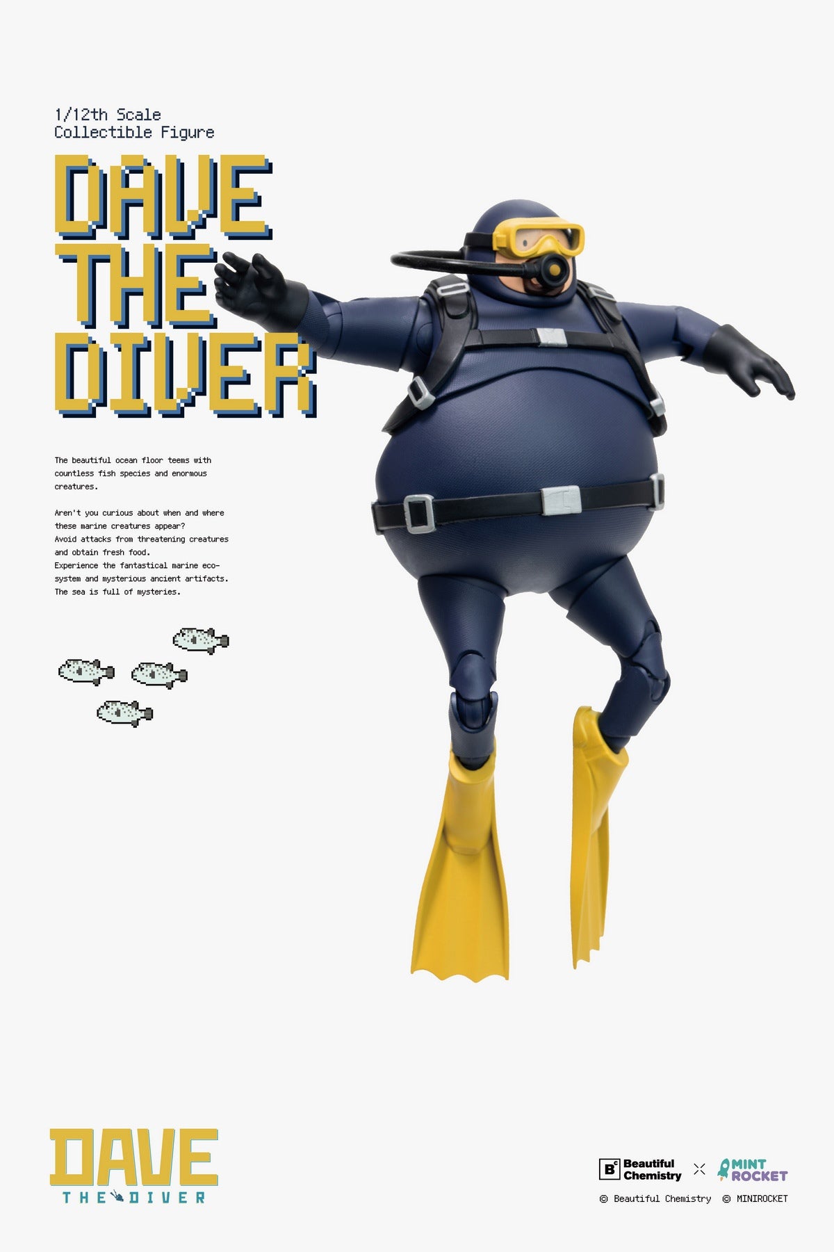 Presale Beautiful Chemistry BC202526 1/12 Dave The Diver Action Figure Model Toy