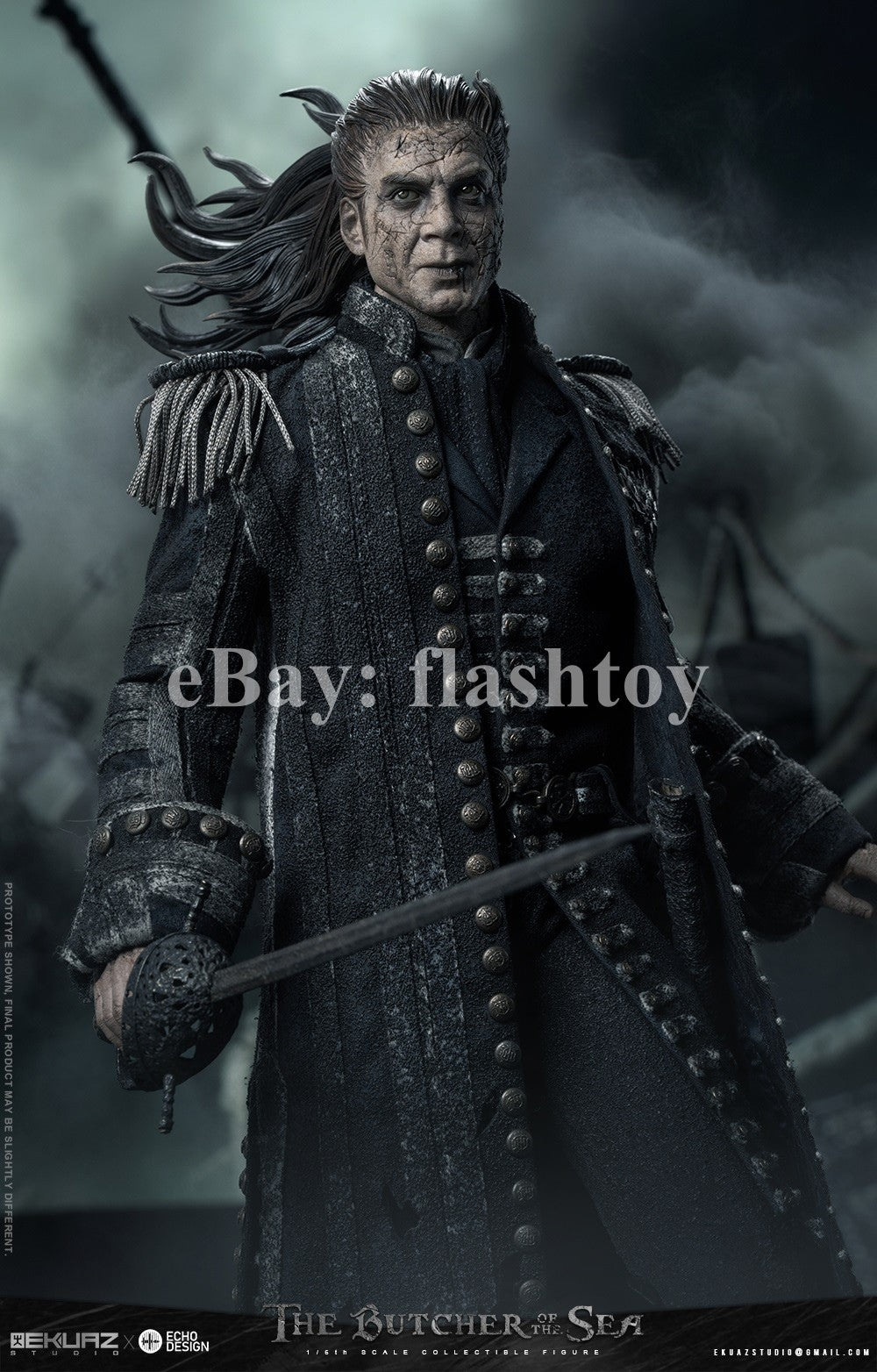 Presale EKUAZ STUDIO EKS013 1/6 The Butcher of the Sea Salazar Action Figure Toy