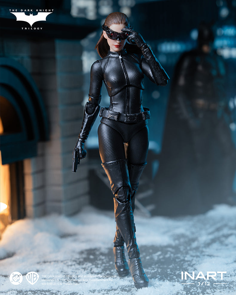 INART HgM0002 1/12 Batman The Dark Knight Catwoman Anne Hathaway Action Model