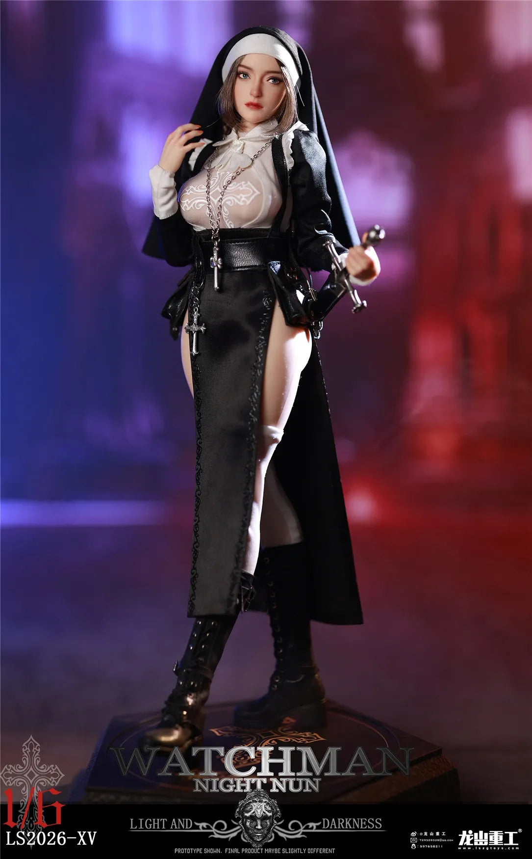 Presale Longshan LS2026-XV-B 1/6 Redemption of the Night Nun Figure Standard Ver