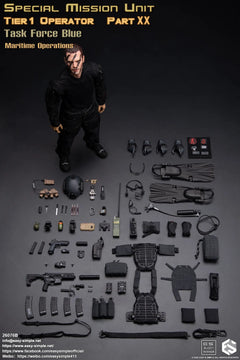 Presale Easy&Simple 26076B 1/6 Special Mission Unit Tier1 Operator Action Figure