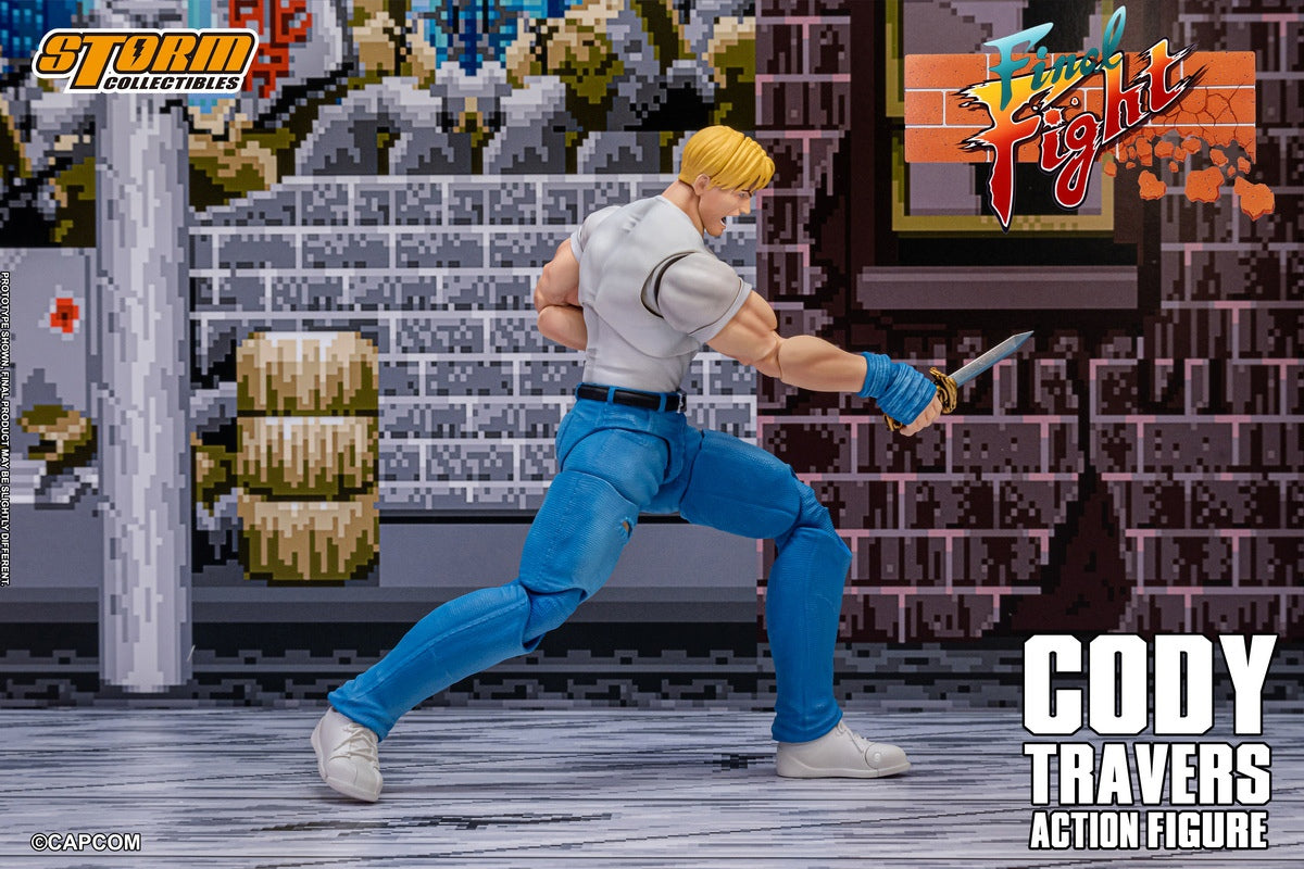 Presale Storm Toys CAFF02 1/12 Cody Travers Final Fight Action Figure Model Toy