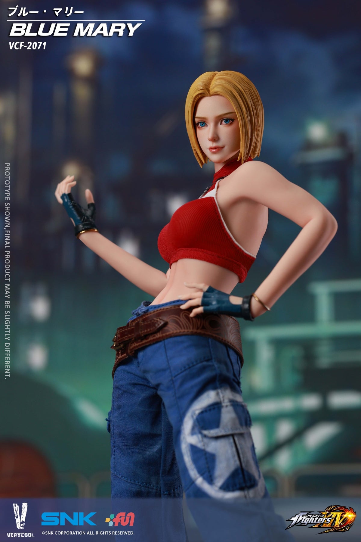 Presale VERYCOOL VCF-2071 1/6 The King of Fighters XIV Blue Marry Action Figure
