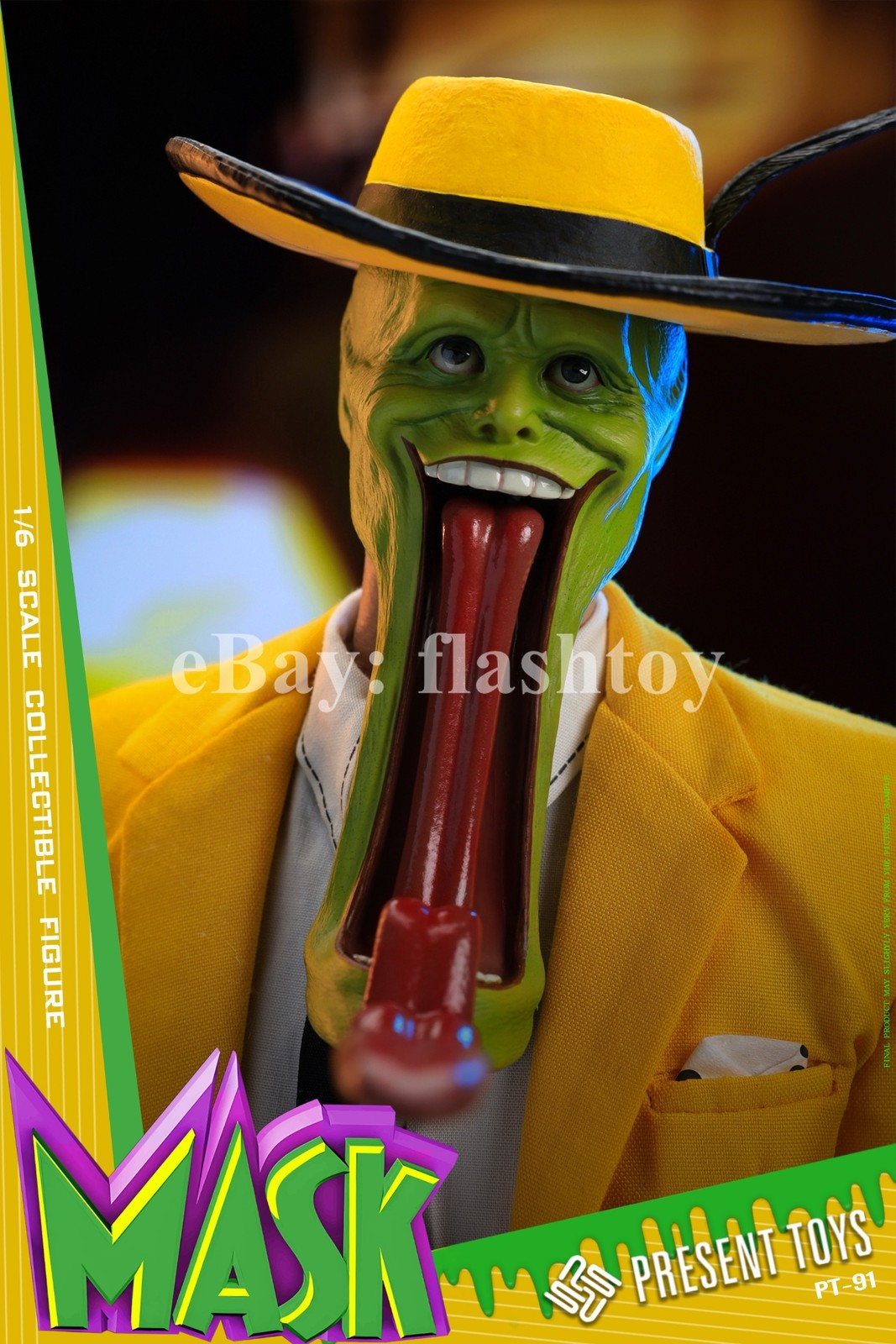 Presale PRESENT TOYS PT-sp91 1/6 Mask Man Jim 12" Male Action Figure Model Toy