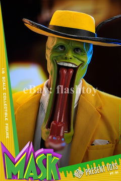 Presale PRESENT TOYS PT-sp91 1/6 Mask Man Jim 12" Male Action Figure Model Toy