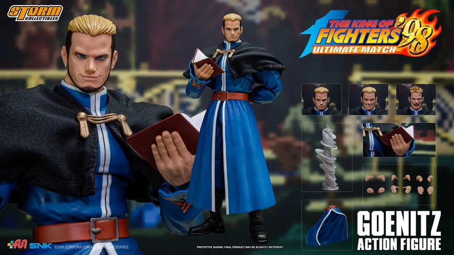 Storm Toys SKKF11 1/12 The King of Fighters GOENITZ männliche Actionfigur Modellspielzeug
