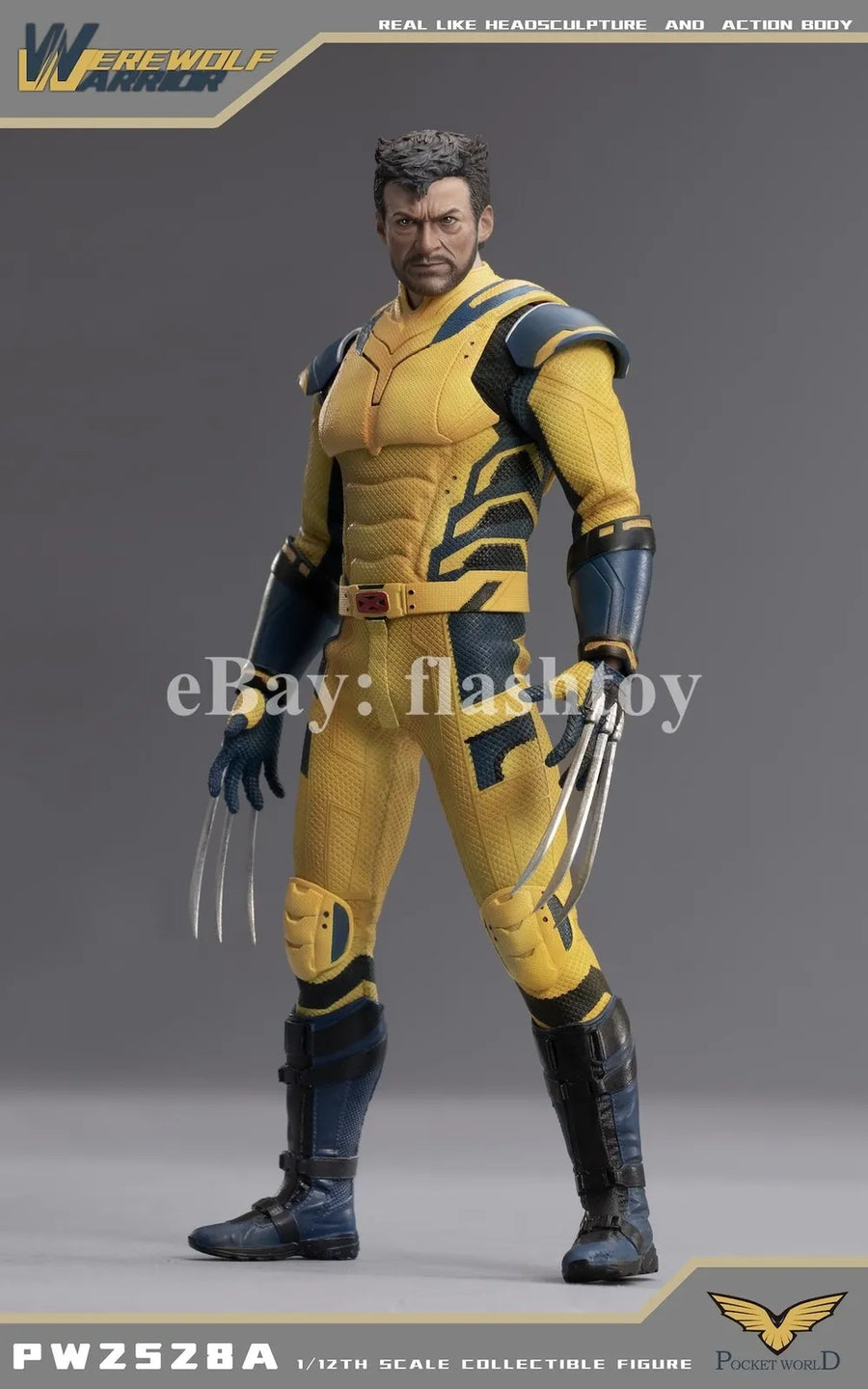 Presale PWTOYS PW2528A 1/12 Werewolf Warrior 6" Male Action Figure Model Toy
