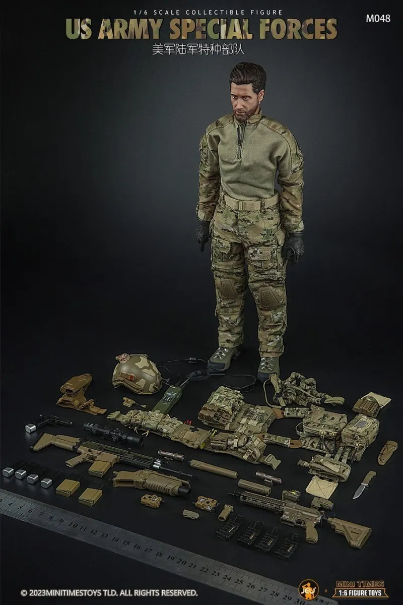 Mini Times Toys M048 1/6 US Army Special Forces Soldier Male Action Figure Model