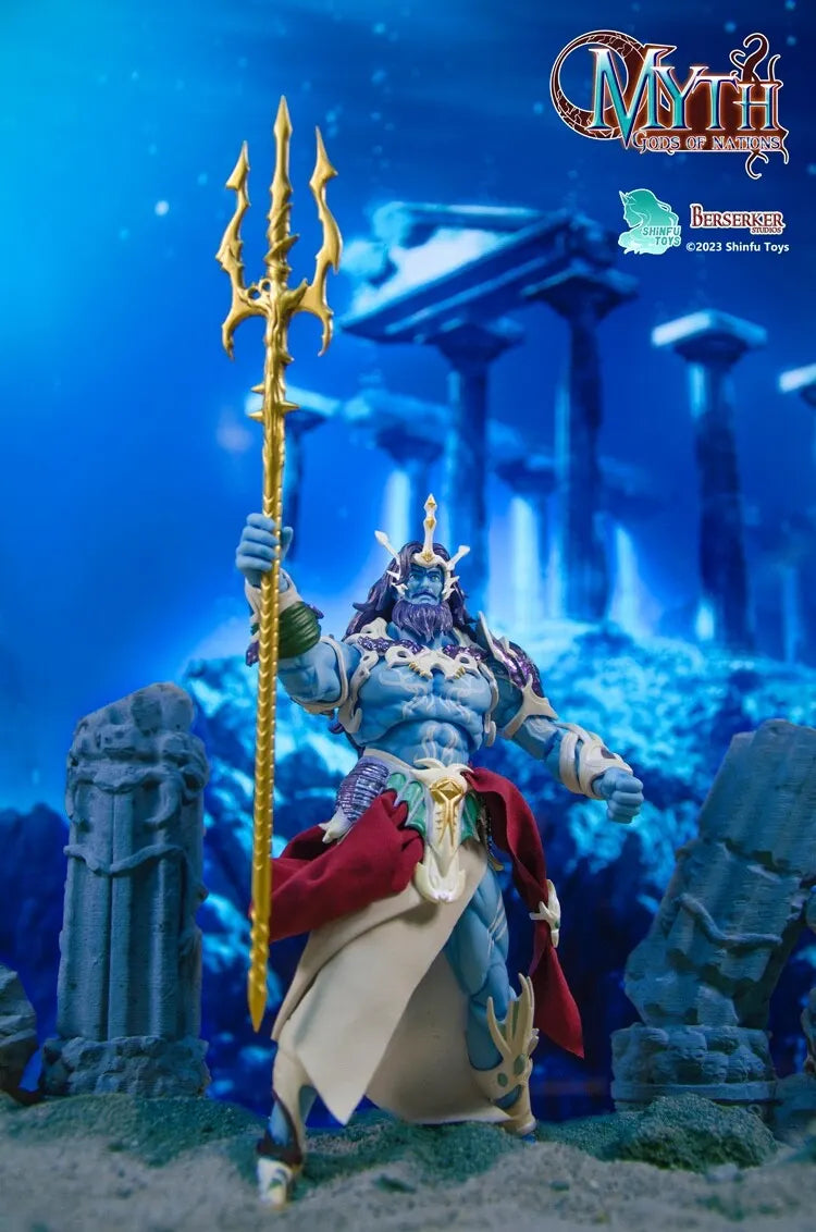 Berserker Studios M03 1/12 Poseidon 6" Collectible Action Figure Model Toys