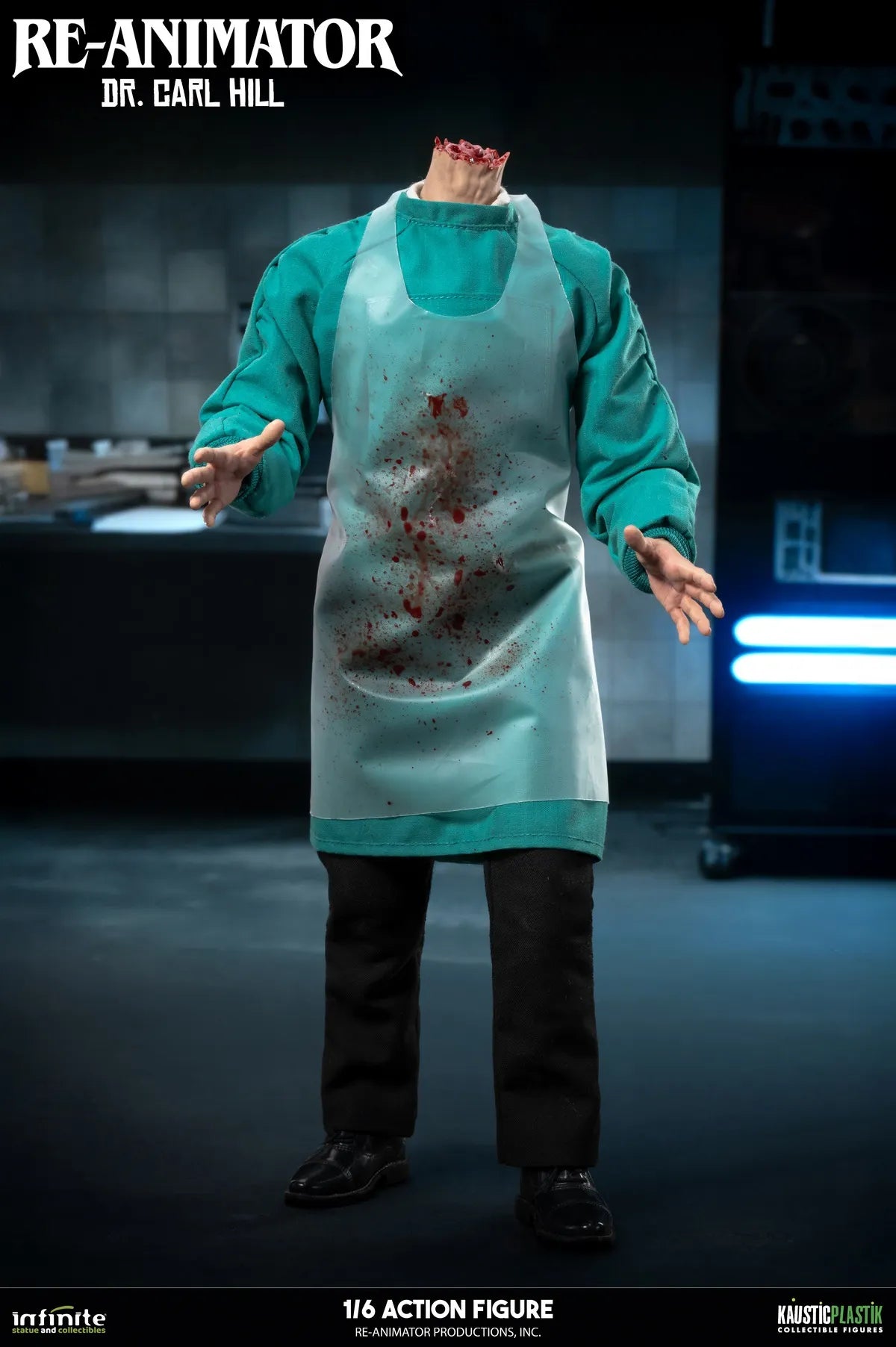 Presale Infinite 1/6 Re-Animator Doctor Carl Hill Male Action Figure Model Standard Ver.