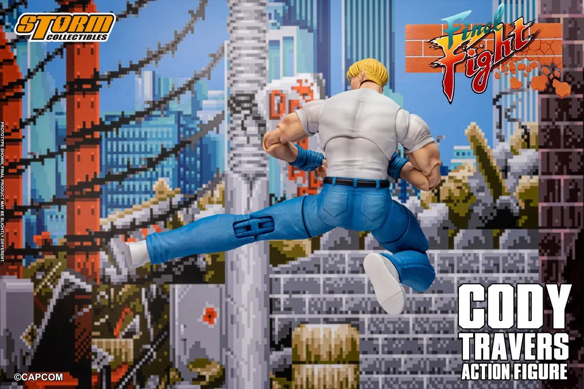 Presale Storm Toys CAFF02 1/12 Cody Travers Final Fight Action Figure Model Toy