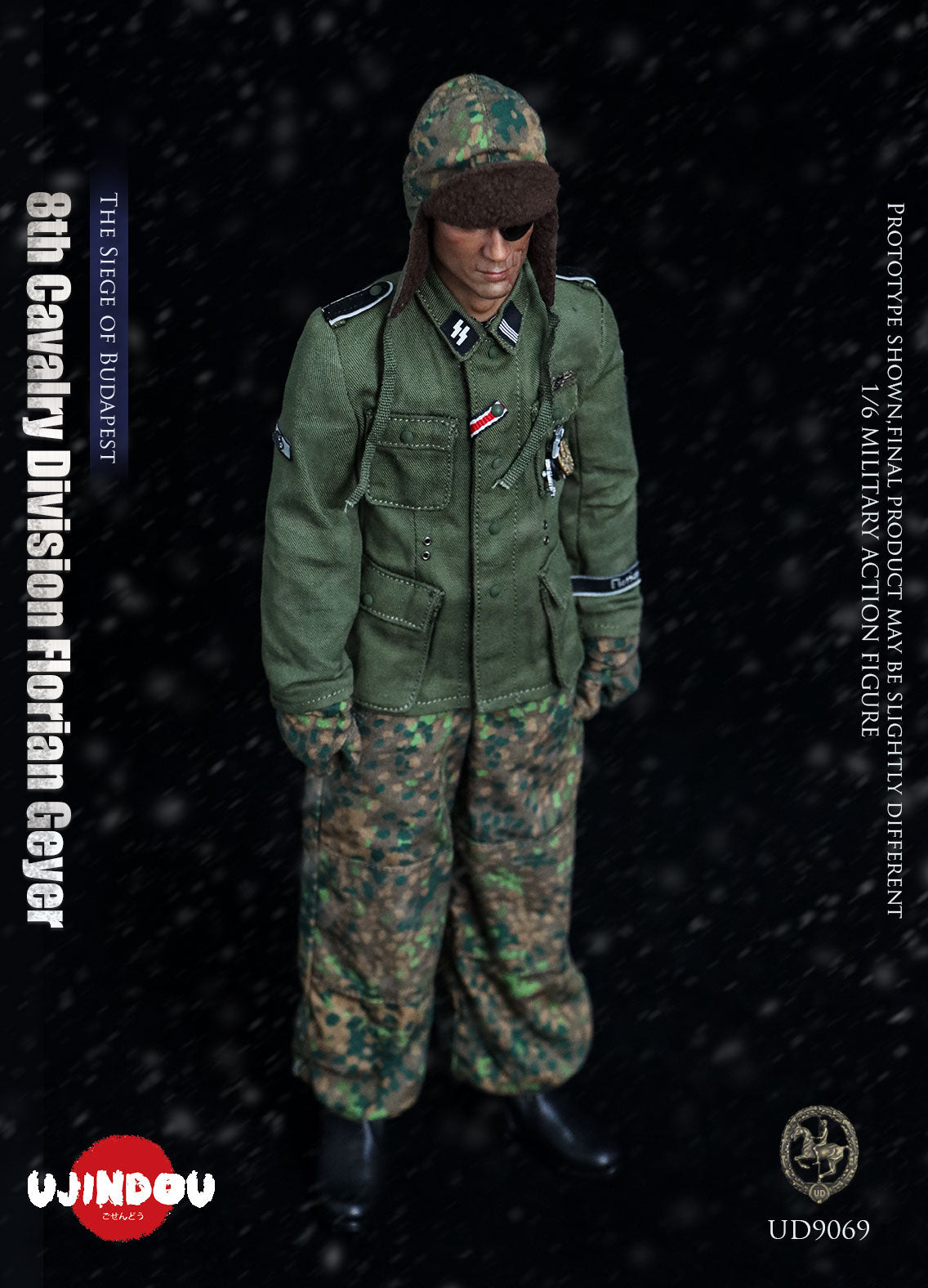 Presale UJINDOU UD9069 1/6 8th Cavalry Division Florian Geyer Action Figure Toy