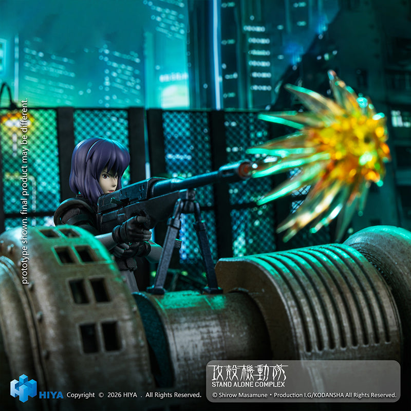 Presale HIYA ESG0203 1/12 Ghost in the Shell Motoko Kusanagi Battle Suit Version