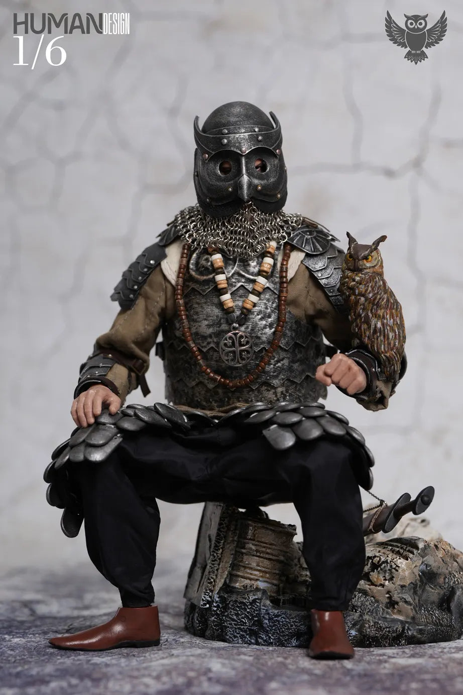 Presale HUMAN DESIGN HD01 1/6 Owl Knight Collectible Action Figure Model Toy