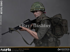 Presale DAMTOYS DMS046 1/6 Platoon Chris Taylor 12" Male Action Figure Model Toy