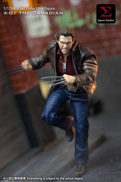 Presale Sigma Toys X-01 1/12 The Canadian Logan Collectible Action Figure Model