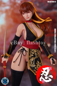 Presale SUPER DUCK SET094C 1/6 Sexy Female Ninja Kasumi Action Figure Model Toy