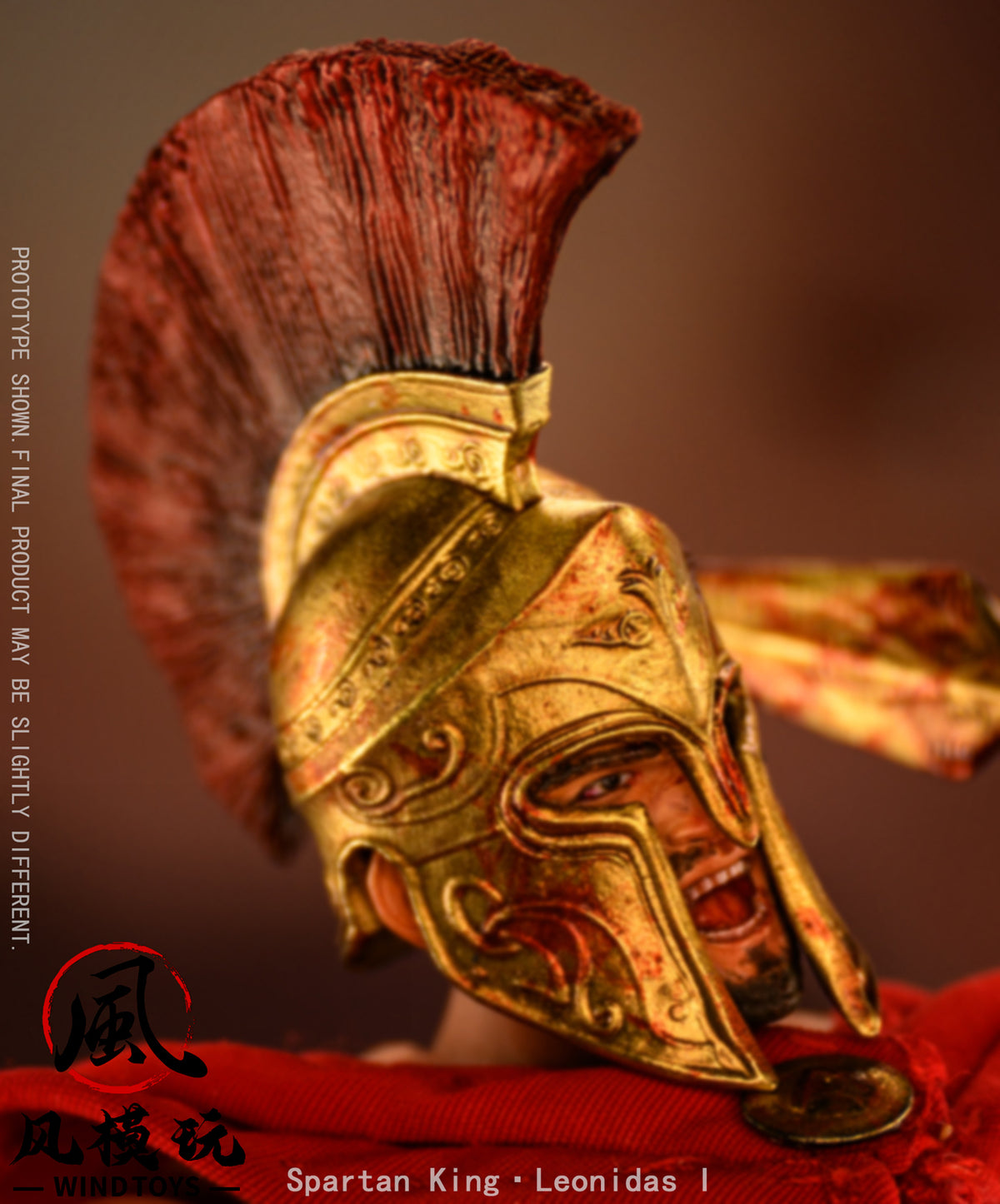 Wind Toys FMW004 1/12 Spartan King Leonidas I Action Figure Bloodstain Ver.