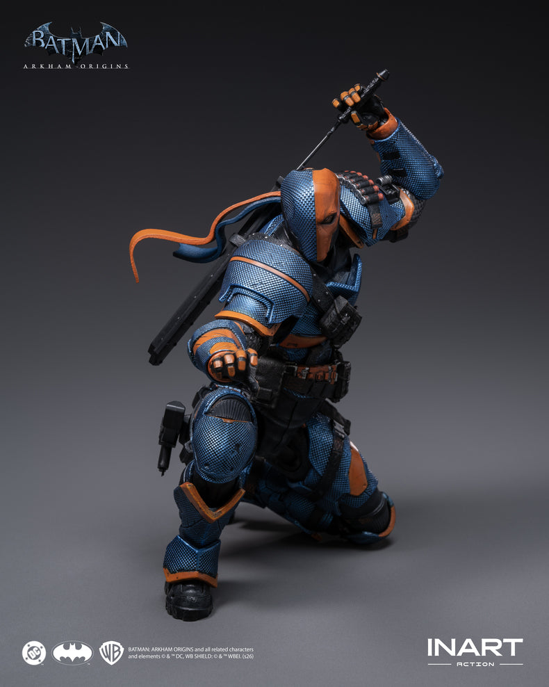 Presale INART MAG G0012 1/12 Batman Arkham Origins Deathstroke Action Figure Toy