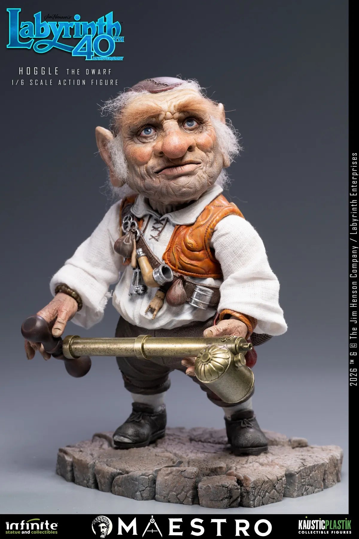 Presale Infinite 1/6 Labyrinth Jareth Hoggle The Dwarf Collectible Action Figure