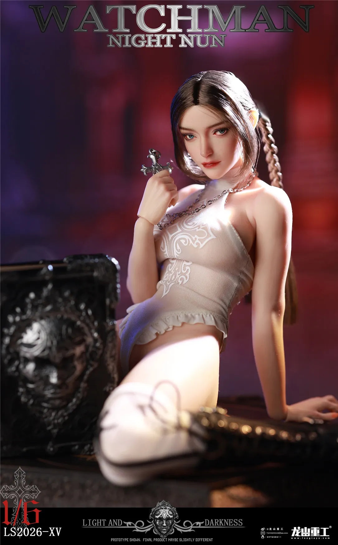 Presale Longshan LS2026-XV-B 1/6 Redemption of the Night Nun Figure Standard Ver