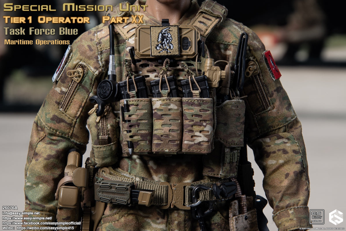 Presale Easy&Simple 26076A 1/6 Special Mission Unit Tier1 Operator Figure Toy