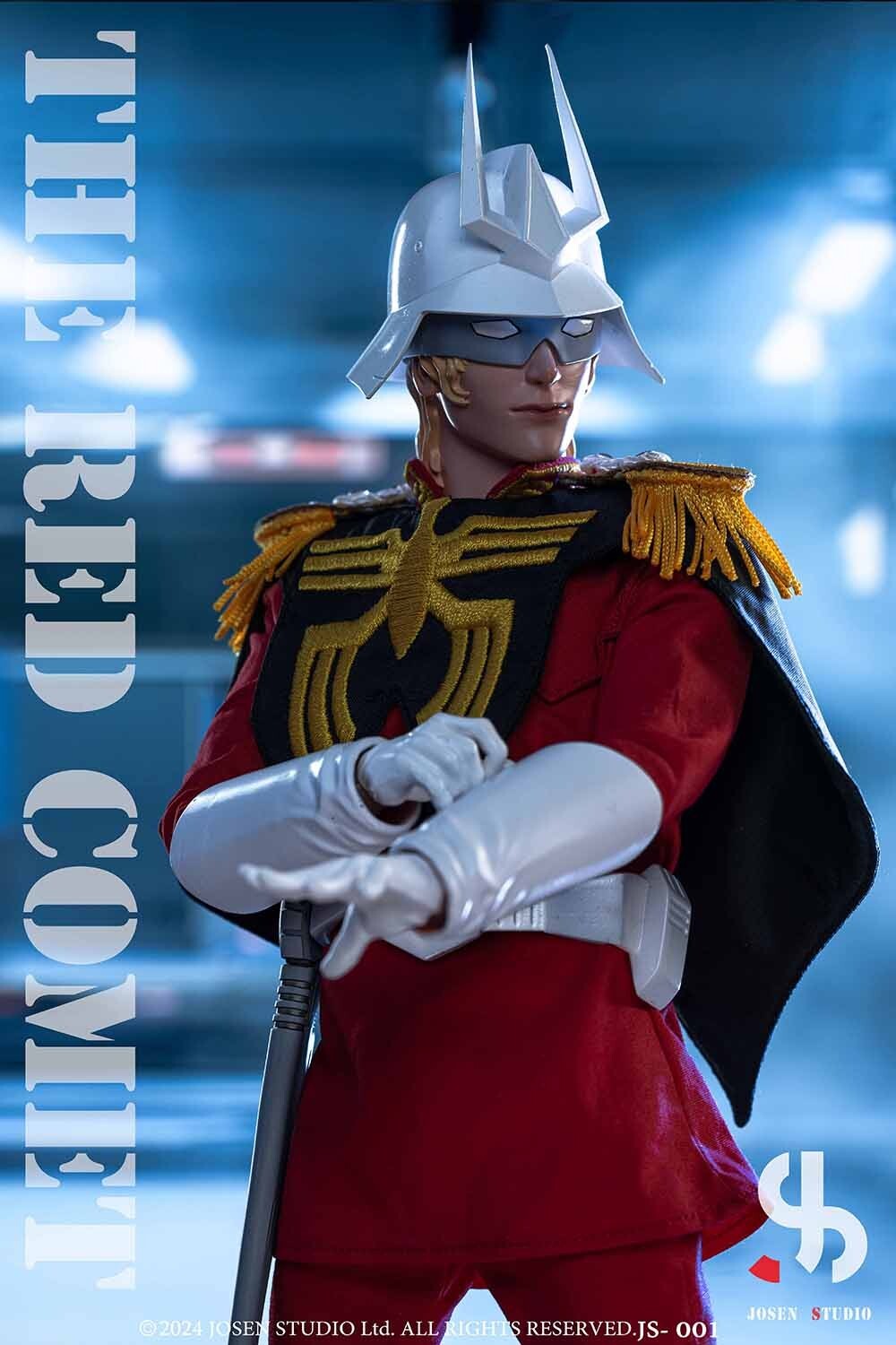JOSEN STUDIO JS001 1/6 Char Aznable Collectible Male Action Figure Model Toy