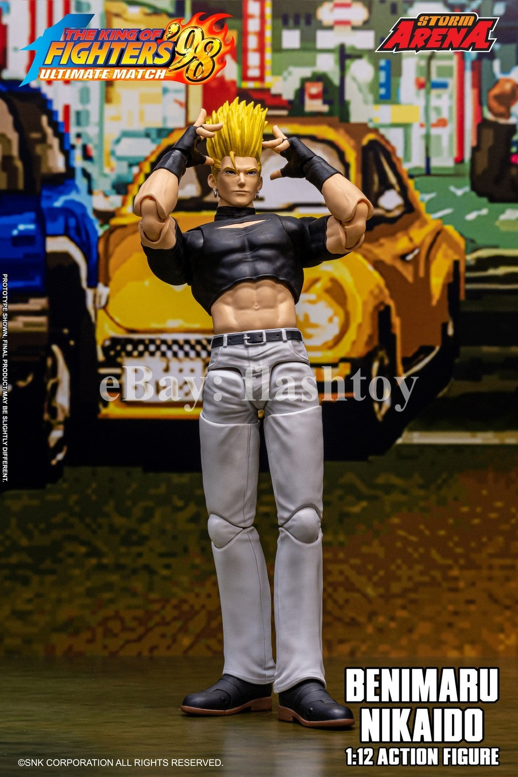 Presale STORM ARENA KFSA01 1/12 Benimaru Nikaido The King of Fighters Figure Toy