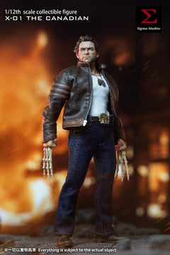 Presale Sigma Toys X-01 1/12 The Canadian Logan Collectible Action Figure Model