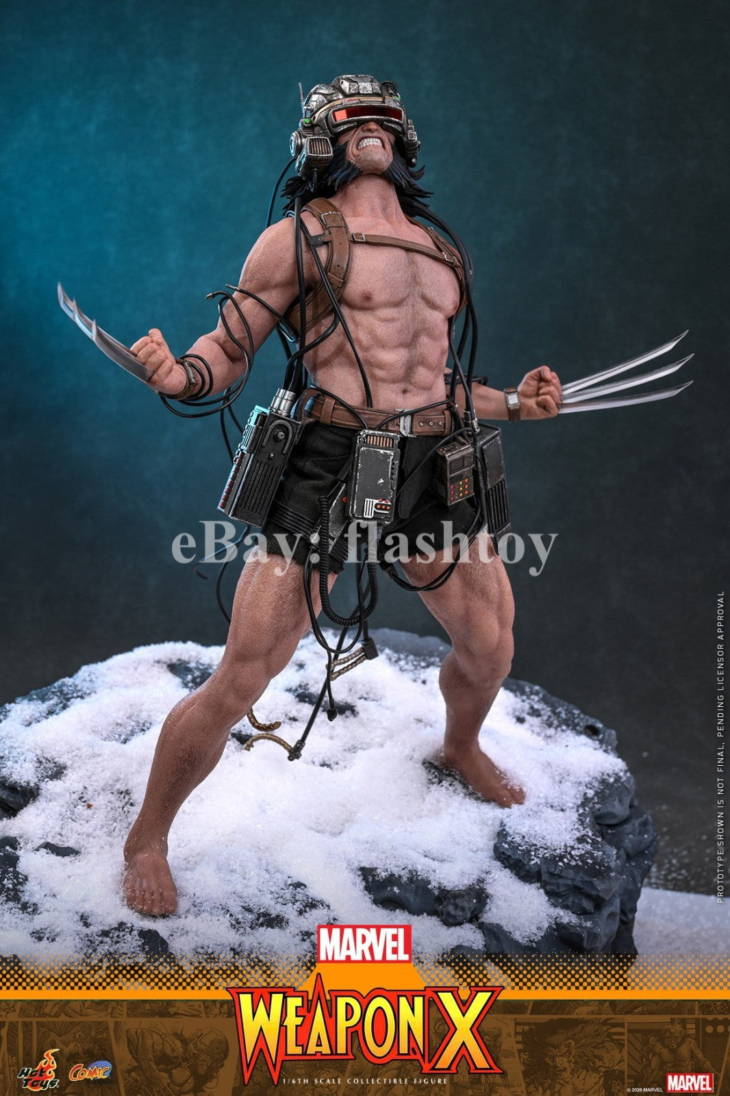 Presale Hot Toys CMS034 1/6 Marvel Comics Weapon X Logan Action Figure Model