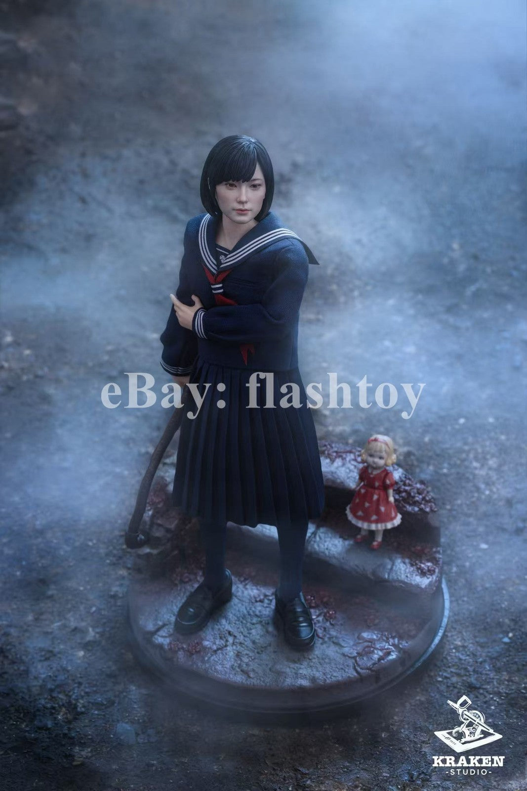 Presale Kraken Studio 1/12 Silent Village Shimizu Hinako Action Figure Model Toy
