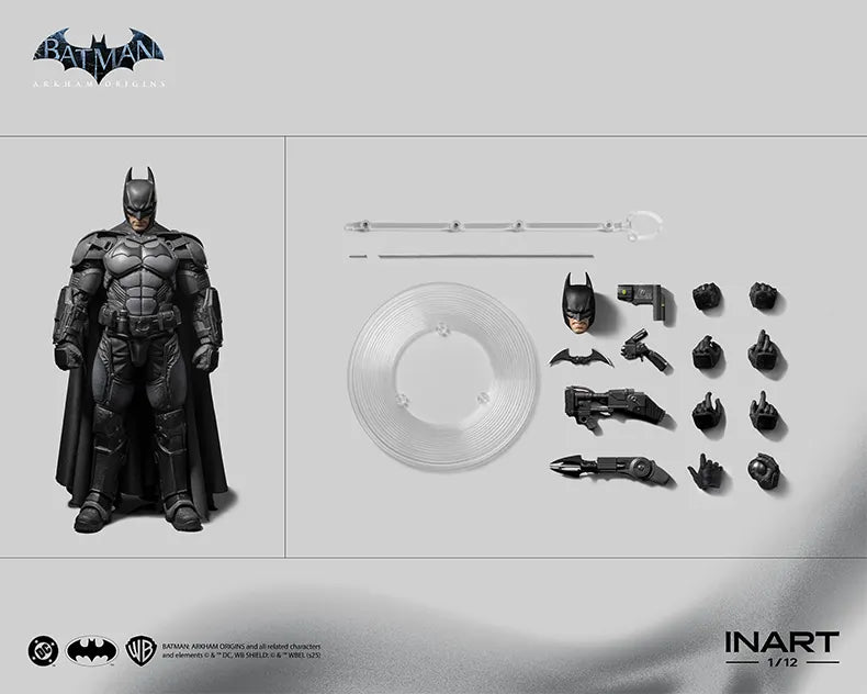 INART MAG-G0003 1/12 Batman Arkham Origins Collectible Male Action Figure Model